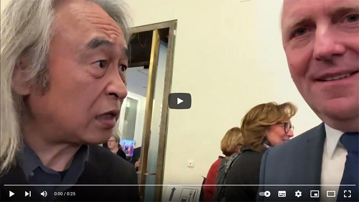 Frankfurt Oberbürgermeister Kandidaten Feng Xu und Uwe Becker über das Wahlergebnis