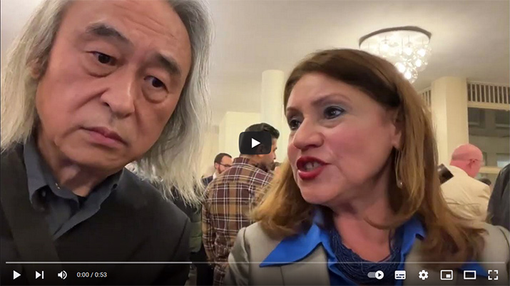 Frankfurt Oberbürgermeisterin Dr. Nargess Eskandari-Grünberg und OB Kandidat Feng Xu über das Wahlergebnis