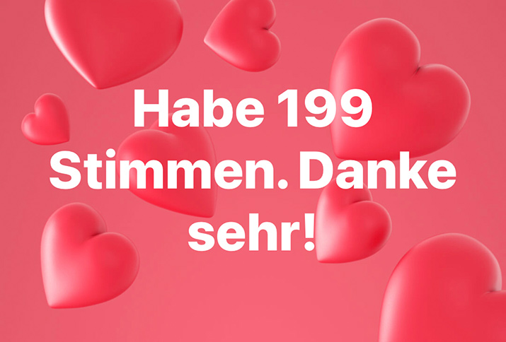 Ich, Feng Xu, als Frankfurt OB Kandidat bedanke mich für die Bürger