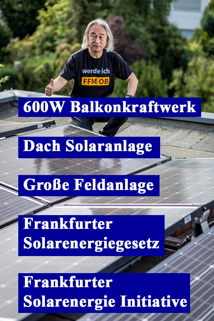 Frankfurt wird Solar City